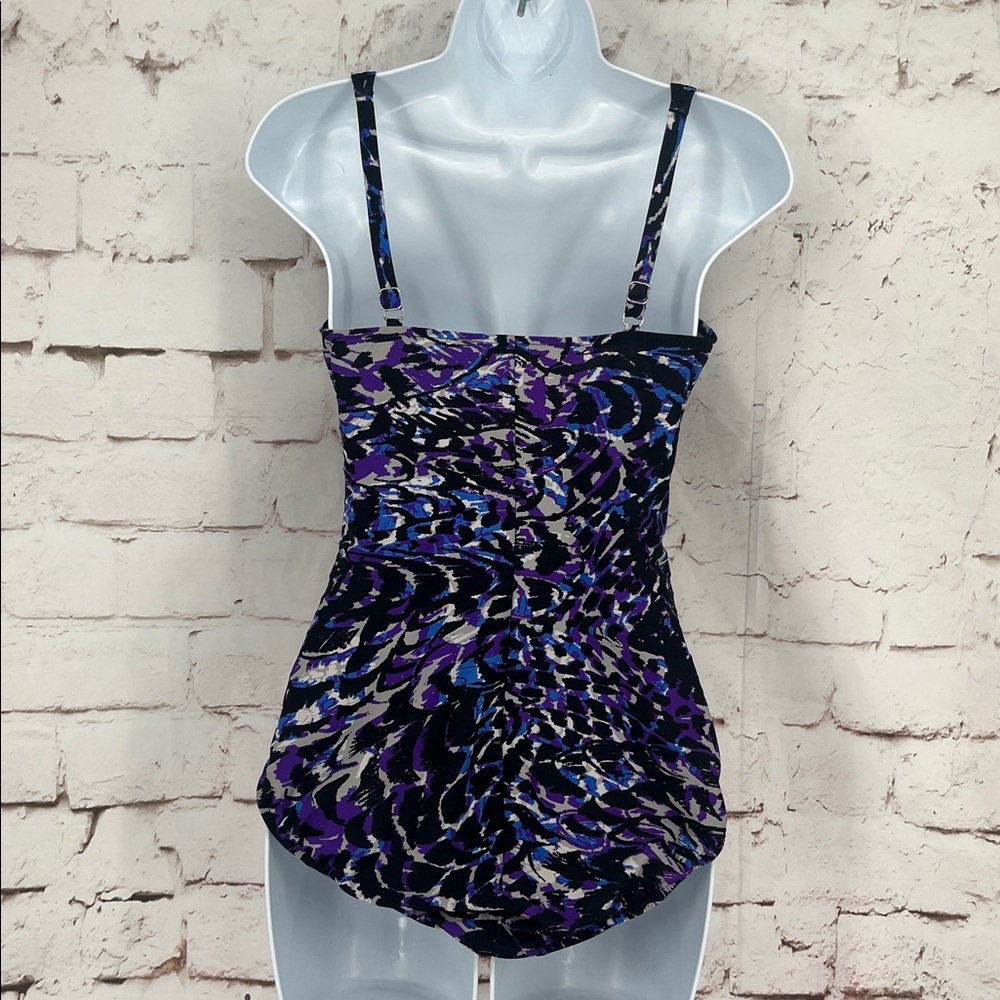 Miraclesuit Retro Style One Piece, Size 10 - Picture 5 of 9
